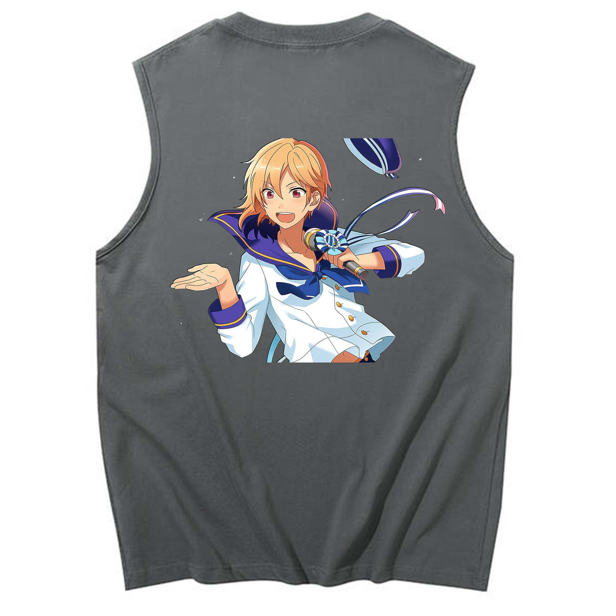（画像用） あんさんぶるスターズ! Ensemble Stars コットン100％タンクトップ（背面プリント）
